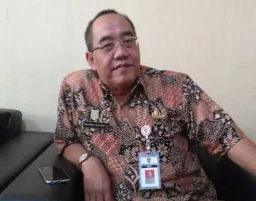 Kepala Badan Pendidikan Kepegawaian Pendidikan dan Daerah (BKPPD) Solo, Rachmat Sutomo, Rabu (6/11). (MP/Ismail)