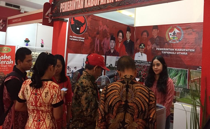 Masyarakat antusias hadiri pameran rempah di Rakernas PDIP