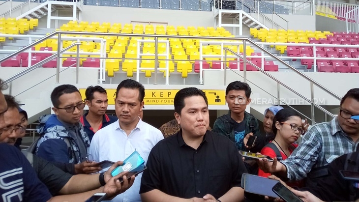 Nama pengusaha Erick Thohir disebut-sebut sebagai salah satu calon terkuat menteri Kabinet Jokowi-Ma'ruf