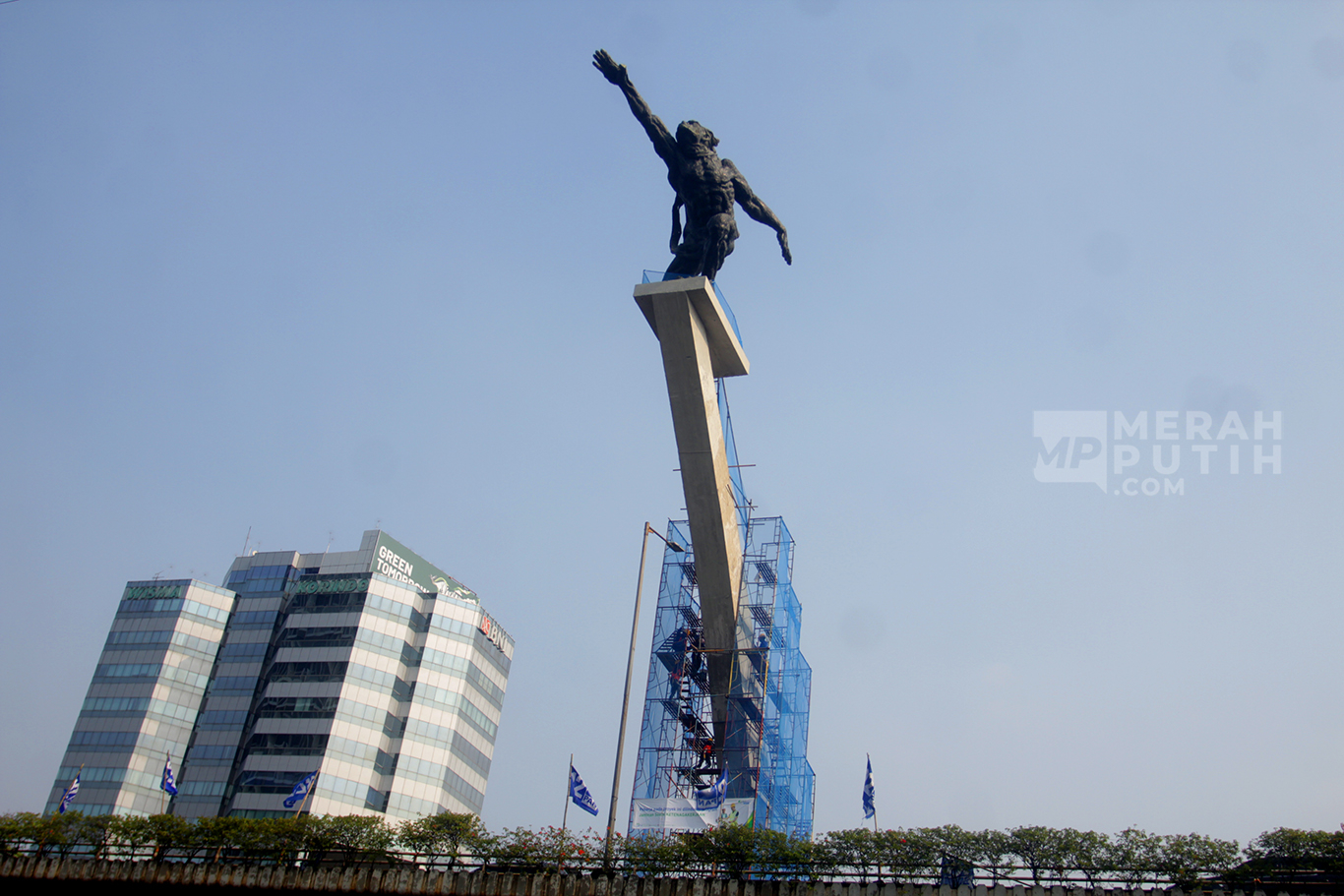Menilik Konservasi Tugu Pancoran Simbol Kemajuan Dirgantara Indonesia di Kota Jakarta