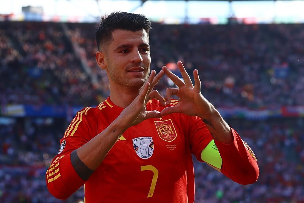 Alvaro Morata Diduga Cedera akibat Kena Tekel Petugas Keamanan
