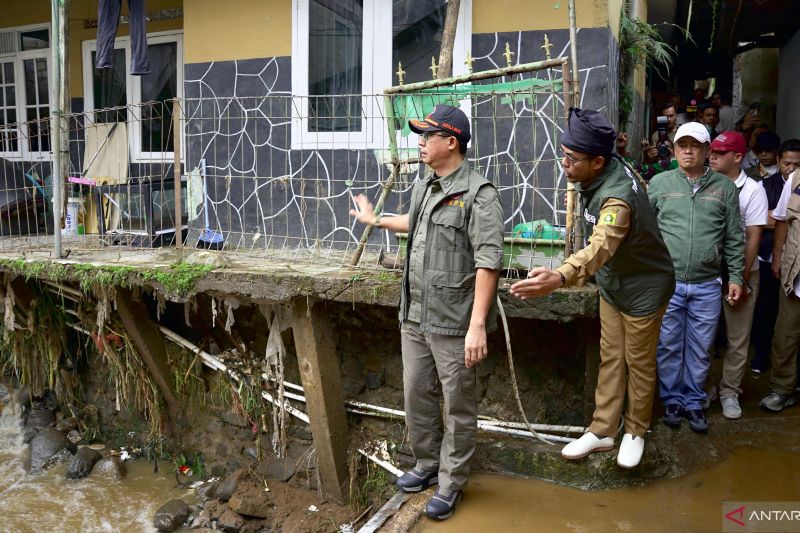 Jalan Stasiun Batu Tulis Bogor Ambles, BNPB Janjikan Perbaikan Kelar Sebelum Lebaran