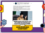 [HOAKS atau FAKTA]: Kemenag Ambil Alih Pengelolaan Infaq dan Zakat Umat dari Baznas