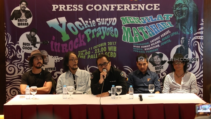 Merayakan Karya Rock Yockie Suryo Prayogo Melalui Konser 'Menjilat Matahari'