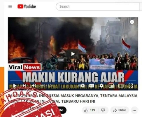 [HOAKS atau FAKTA]: Warga Indonesia Dilarang Masuk Malaysia