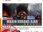 [HOAKS atau FAKTA]: Warga Indonesia Dilarang Masuk Malaysia