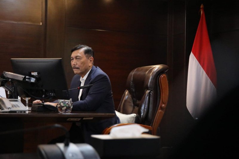 Menko Maritim dan Investasi Luhut Binsar Panjaitan.(Foto: Antara)