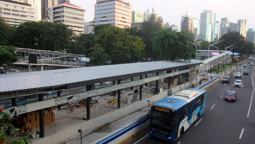Potret Revitalisasi Halte Bus Transjakarta Bendungan Hilir 