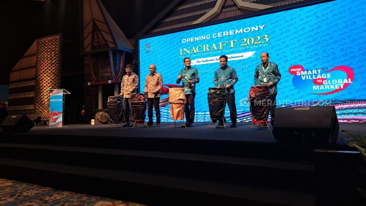 Sandiaga Uno Hadiri Pembukaan Inacraft 2023