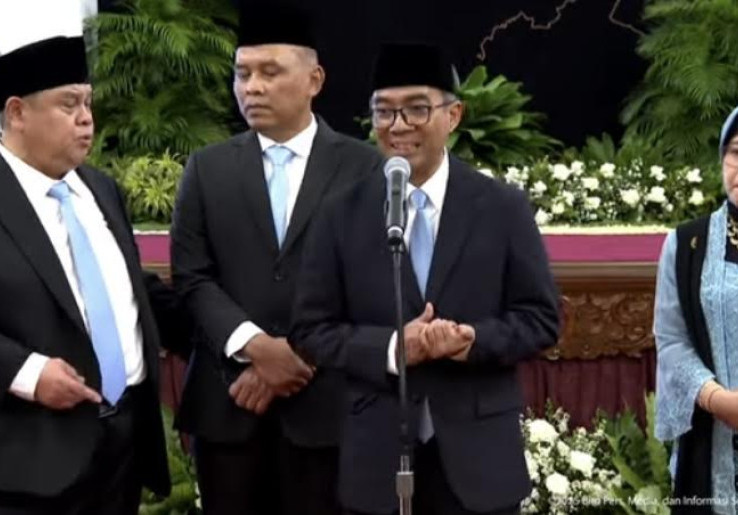 Prabowo Resmi Lantik Guru Besar ITB jadi Mendiktisaintek