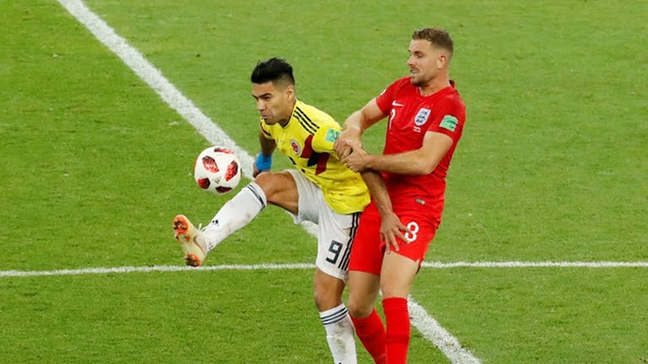Jordan Henderson vs Radamel Falcao