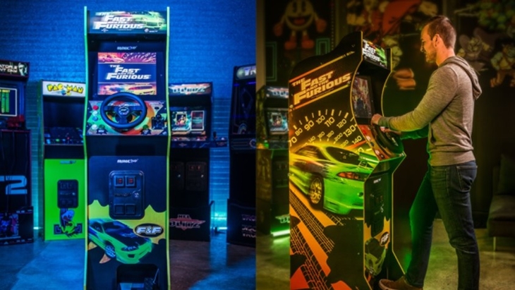Sensasi Jadi Keluarga Dominic Toretto di Game Arcade 'Fast and Furious'