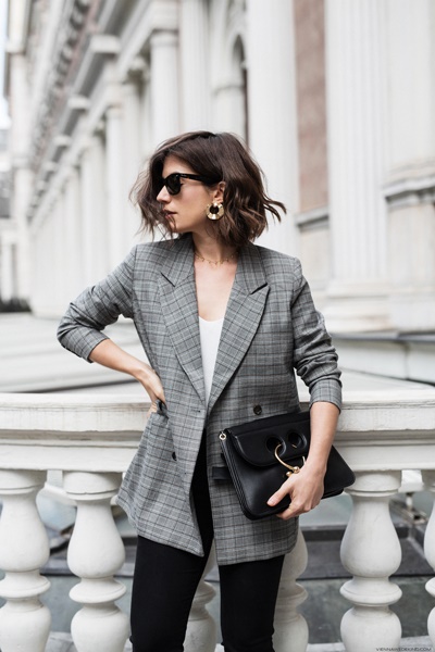 Blazer Kotak-kotak