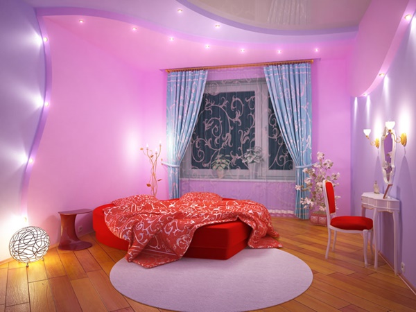 purple room idea