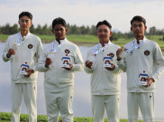 SEA Games 2025 Thailand: Golf Putra Indonesia Raih Silver Medal Men's Team