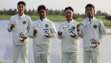 SEA Games 2025 Thailand: Golf Putra Indonesia Raih Silver Medal Men's Team