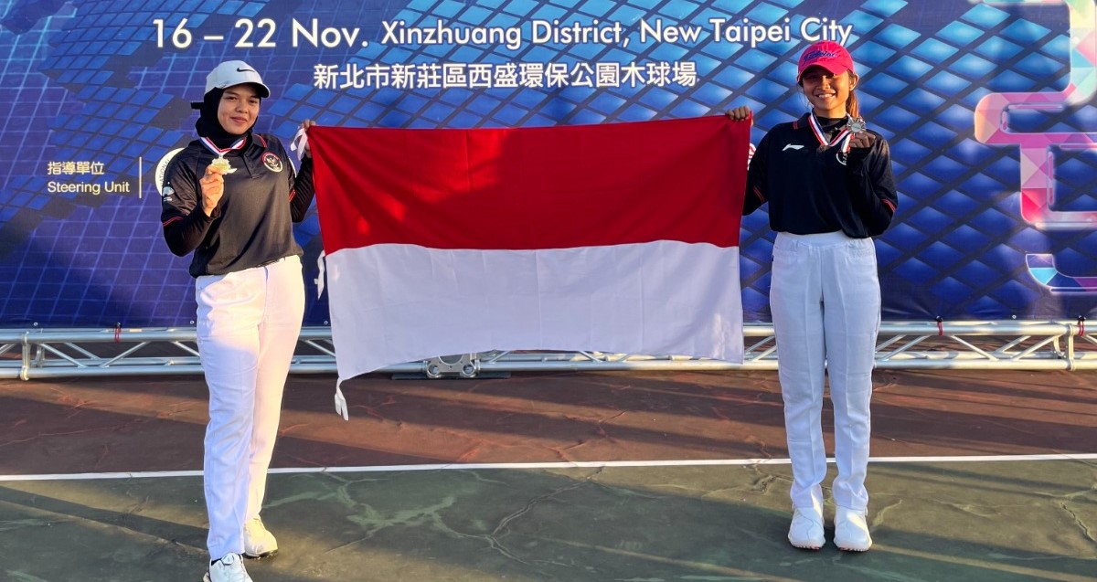 Woodball Indonesia Raih 1 Medali Emas dan 1 Perak di Taiwan International Cup 2023