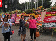 Geramnya Ahok Dituding Pesan Bunga Sendiri