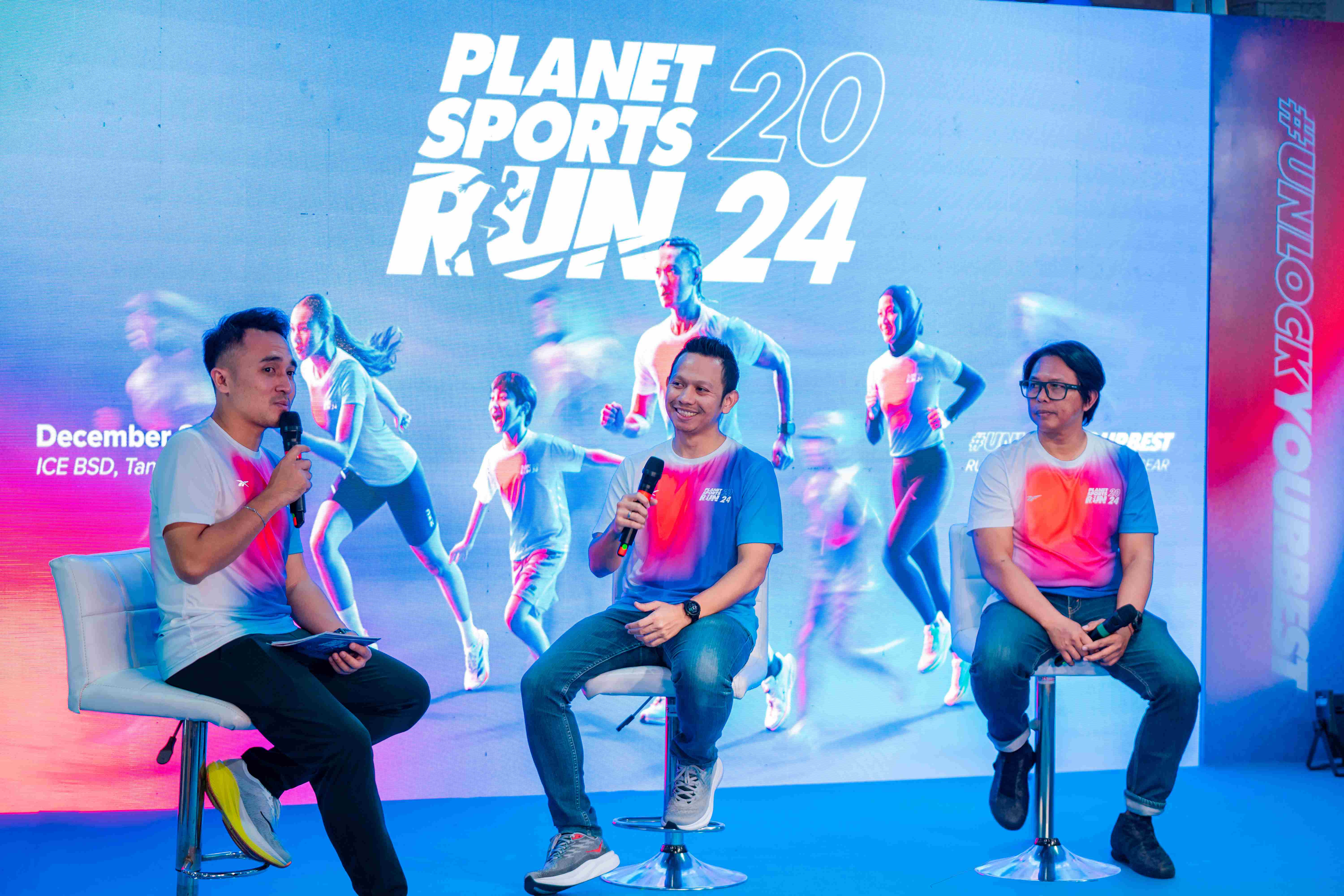 Planet Sports Run 2024 menjadi ajang lari pertama dengan sistem point-based reward