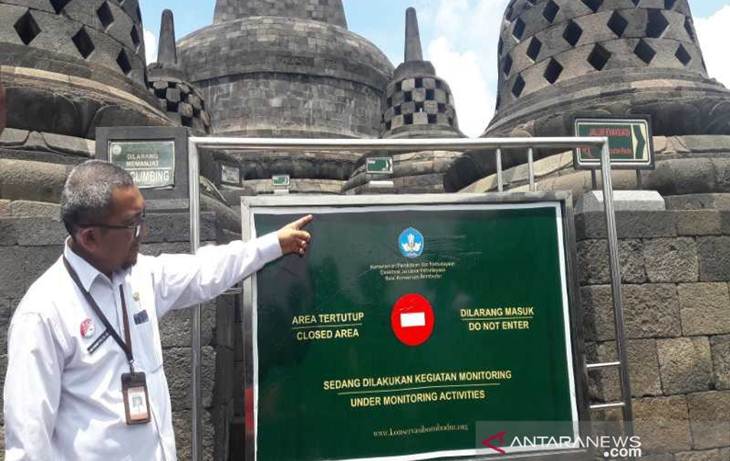 Cegah Kerusakan Lebih Parah, Bagian Lantai 9 dan 10 Candi Borobudur Ditutup untuk Umum