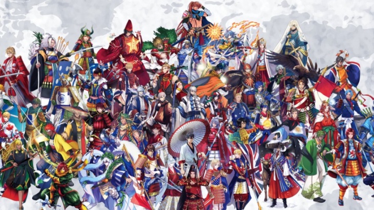 Karakter Samurai Ala Negara Partisipan Olimpiade Tokyo 2020