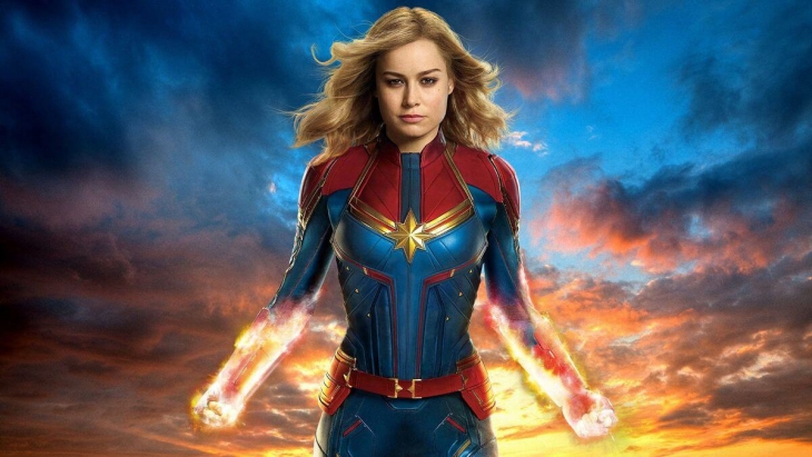 Captain Marvel Pamer Kekuatan di Special Look