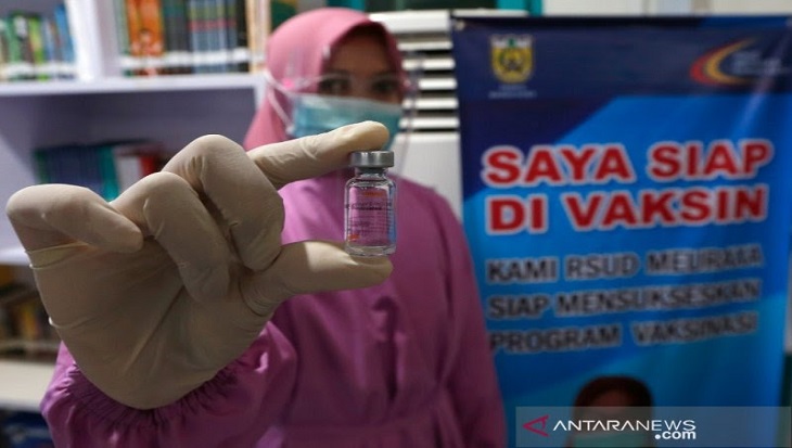 Vaksinasi Tenaga Kesehatan di Aceh Terkendala Hoaks di Media Sosial