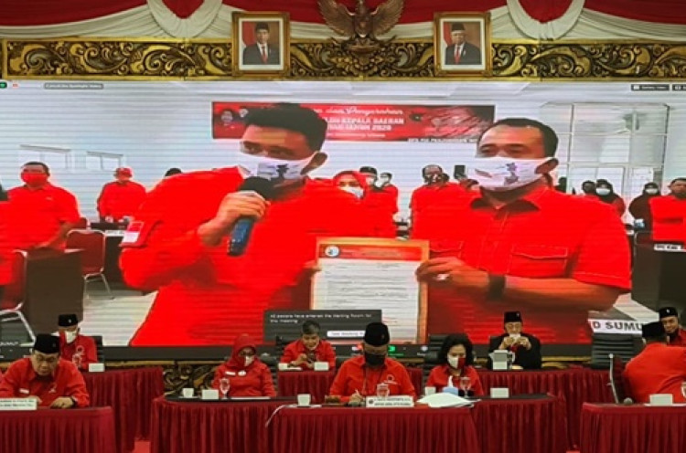 94 Peserta Termasuk Menantu Jokowi Sekolah Cakada PDIP Angkatan ll