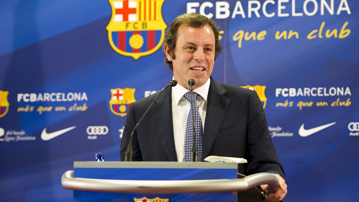  Kepolisian Spanyol Tahan Mantan Presiden Klub Barcelona