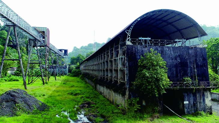 Bangunan peninggalan Tambang Batu Bara Ombilin. (Foto: whc.unesco.org)