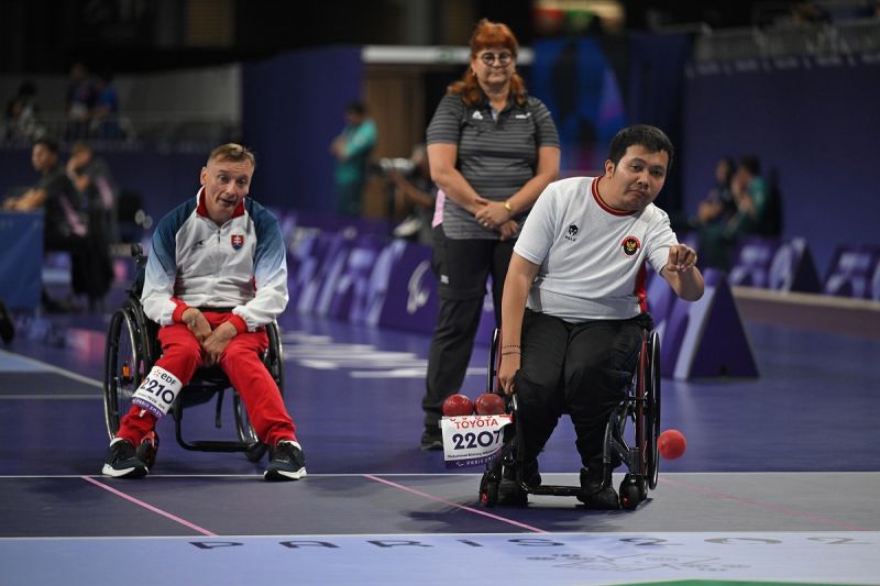 Medali Perak Diraih Indonesia dari Boccia