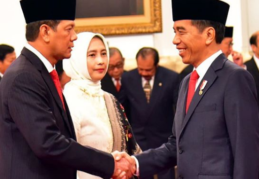 Doni Monardo bersama Presiden Jokowi