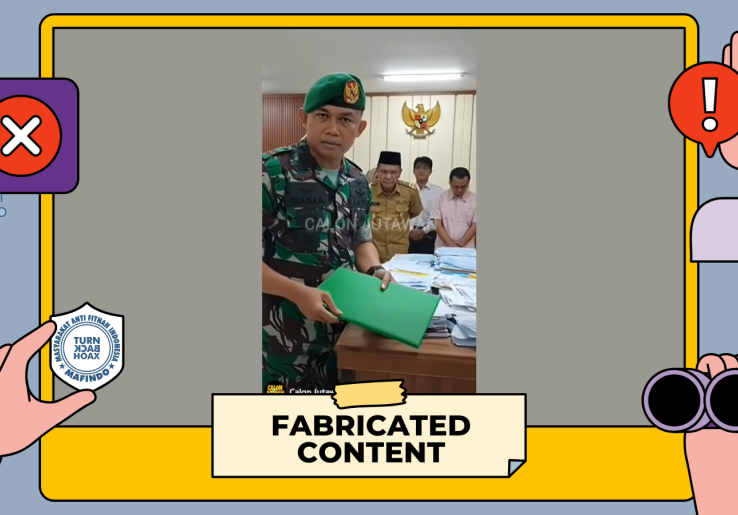 [HOAKS atau FAKTA] : TNI Kini Bisa Audit Penggunaan Dana Desa karena Sering Digunakan Kades untuk Memperkaya Diri