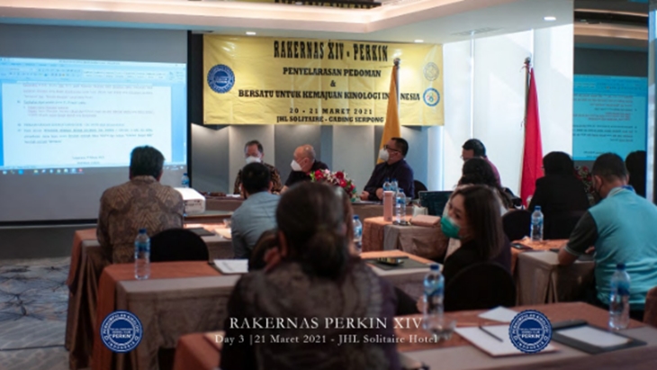 Rakernas Perkin Ke-XIV Angkat Tema Bersatu untuk Kemajuan Kinologi Indonesia