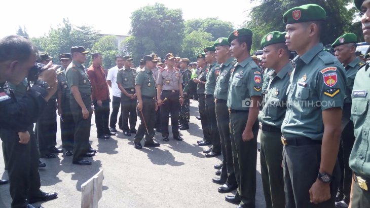 Ribuan Personel Gabungan Ikuti Apel Akbar Natal