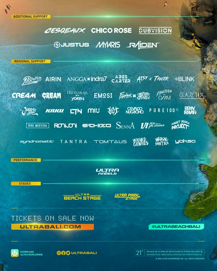 ultra beach bali 2022