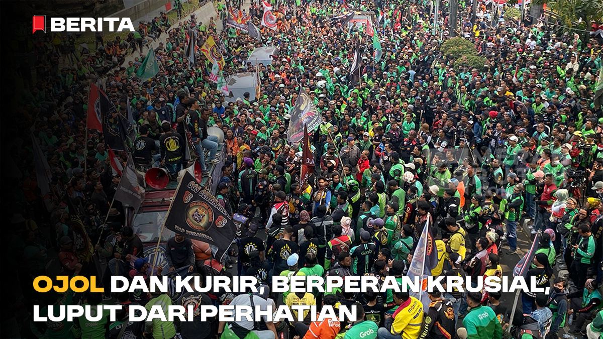 Ojol dan Kurir, Berperan Krusial, Luput dari Perhatian