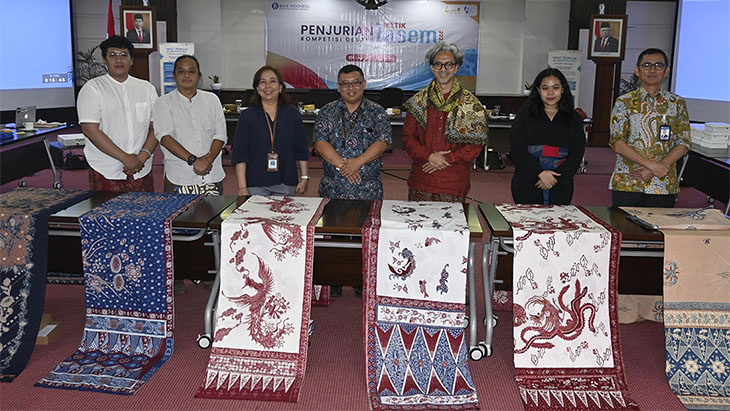 Kelompok Nawasena Menangi Kompetisi Desain Motif Batik Lasem 2023
