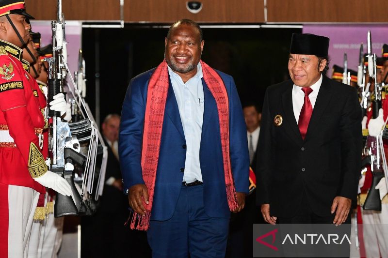 PM Papua Nugini Tiba di Indonesia Buat Ikuti KTT ASEAN