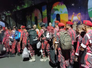 DPC PDIP Solo Berangkatkan 500 Satgas ke Jakarta