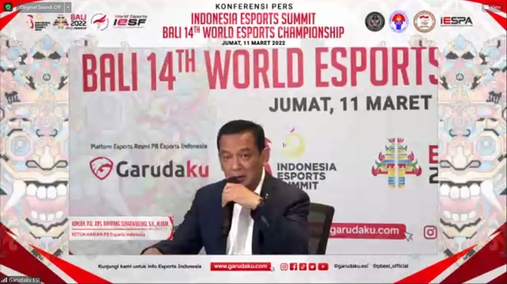 Terima Kunjungan Sekjen IESF, PBESI Paparkan Agenda Kejuaraan Dunia Esports 2022