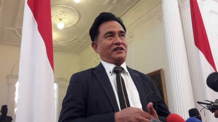 Prabowo-Sandi Lapor ke MK, Yusril: Mereka Harus Buktikan Kecurangan 17 Juta Suara