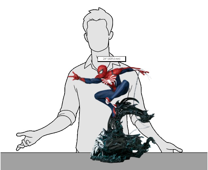 Action Figure Spider-Man Kece dari Sideshow dan PCS Collectibles