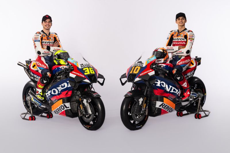 Repsol Honda Tampil dengan Warna Baru di MotoGP 2024