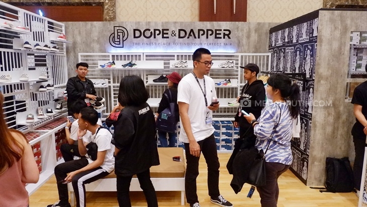Koleksi Unik Dope & Dapper di Jakarta Sneaker Day 2019