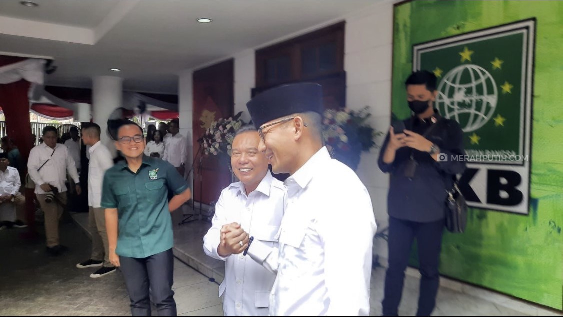 Sandiaga Uno Hadiri Peresmian Sekber Gerindra-PKB