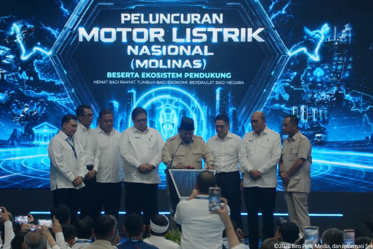 Prabowo Luncurkan MOLINAS, Pemerintah Siapkan Skema Motor Listrik Tanpa DP