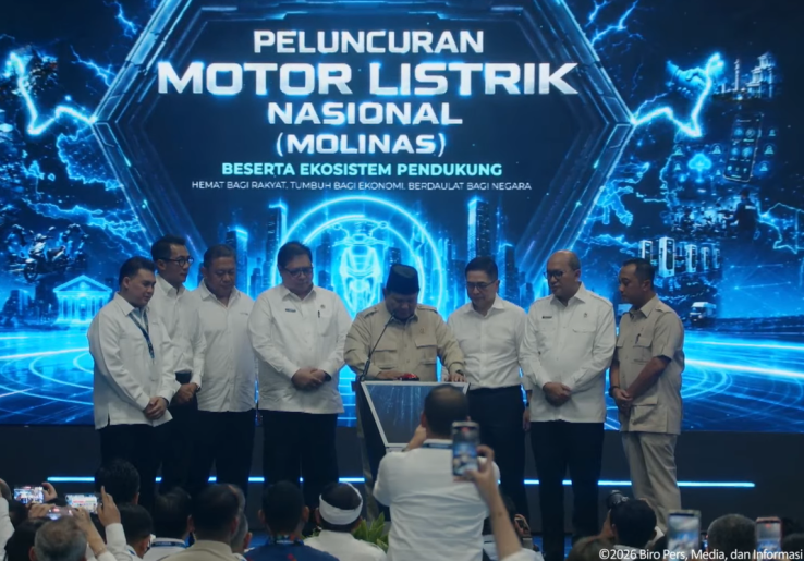 Prabowo Luncurkan MOLINAS, Pemerintah Siapkan Skema Motor Listrik Tanpa DP