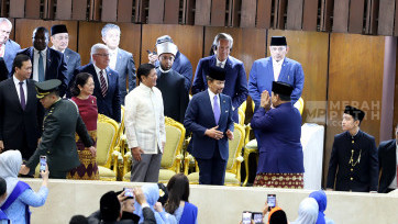 Pimpinan Negara Sahabat Hadiri Sidang Pelantikan Presiden dan Wakil Presiden RI