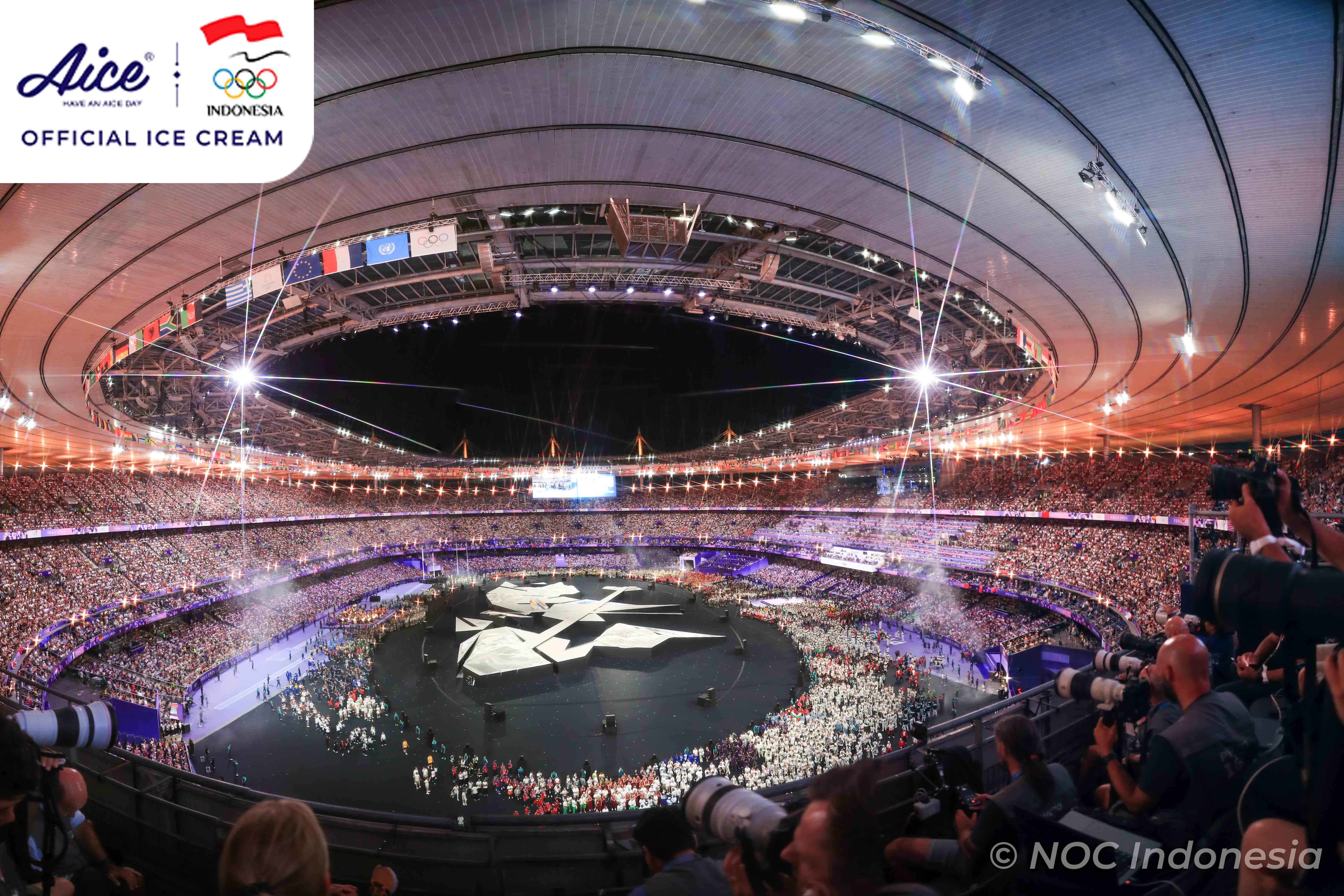 Kemeriahan Upacara Penutupan Olimpiade Paris 2024 di Stadion Stade de France